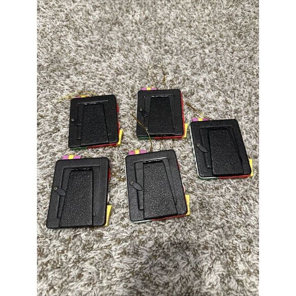 Snowman Picture Frame Christmas Ornament 5 - Picture 2 of 2